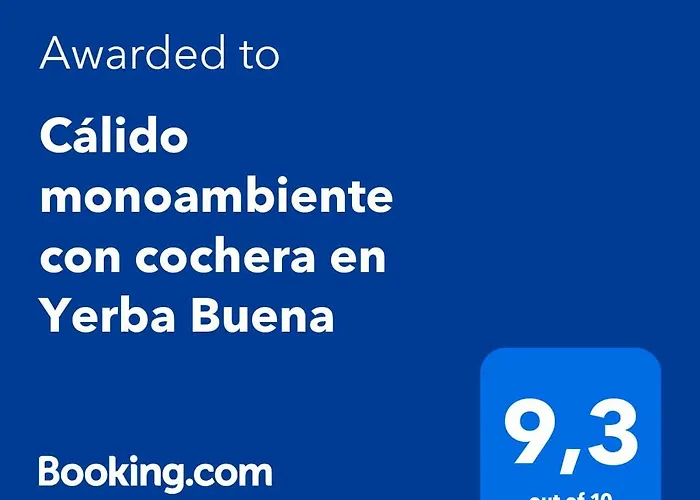 Calido Monoambiente Con Cochera En Yerba Buena